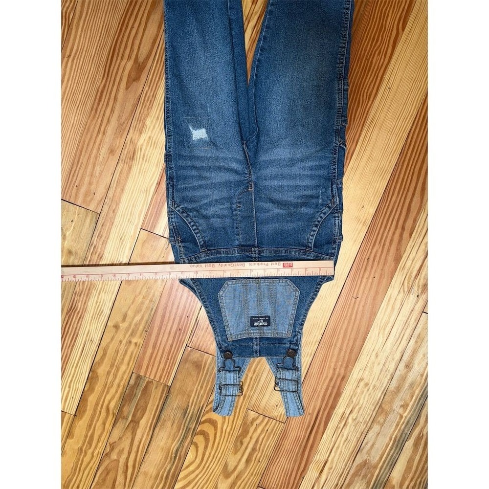 OshKosh B'gosh Vestback patchwork bib Toddler Den… - image 5